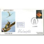 Wg Cdr S Le Rougetal DFC 600 Sqn Battle of Britain pilot signed 1989 Classic Fighter Show cover.