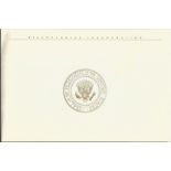 George H W Bush Presidential Inauguration Collection. Interesting commemorative folder produced in