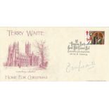 Terry Waite signed Home for Christmas FDC  Good condition. All signed items come with a