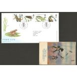 Wildlife assorted covers and postcards collection. Ring binder containing around 45 Wildlife and