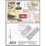 WW2 aces Multisigned cover RAFM HA31 Special small editions by Hans Rossbach signed by Stanford