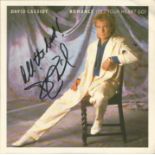 David Cassidy autographed record. 7 inch record for the song Romance (Let Your Heart Go) signed