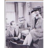 Lauren Bacall. 10x8 picture. Good condition. All signed items come with a Certificate of