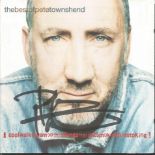 Pete Townshend signed CD. CD of The Best of Pete Townshend signed clearly on the front of the