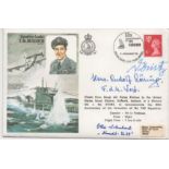 RAF Sqn Ldr Bulloch FDC Signed by Karl Donitz KC+ OL Grand Admiral of the U Boat Service; Otto