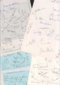 Lancashire Cricket collection 90+ players. Autographs include V VVS Laxman, Ashwell Prince, Clive