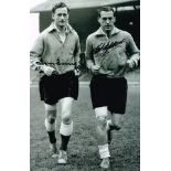 Nat Lofthouse And Tom Finney England Dual Signed 12   X 8 photo Good condition. All signed items