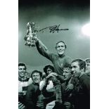 Ron 'Chopper'  Harris Chelsea Captain Signed 12   X 8 photo Good condition. All signed items come