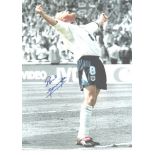 Paul Gascoigne England signed 16 x 12 inch photo. Good condition. All signed items come with a