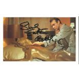 Shirley Eaton signed 6 x 4 colour James Bond photo Good condition. All signed items come with a