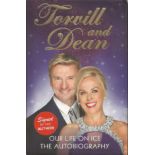 Torvill and Dean aytobiography - Our Life on Ice - hardback book signed on inside page by Jayne