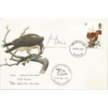 Lord Home former UK Prime Minister signed 1977 RSPB FDC, he was closely associated with the RSPB