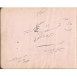H G Wells Collection Vintage early 1900s Autograph Book Of Kathleen Cranmer-Byng
