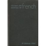 The Basis and Essentials of French by Charles Duff hardback book. Good condition. All signed items