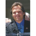 Jimmy Osmond autographed colour 8x12 photograph. Youngest member of the family band The Osmonds.
