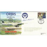 Frank Muir signed Orbis at Biggin Hill FDC Good condition. All signed items come with a Certificate