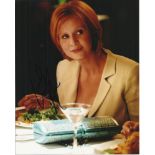 Cynthia Nixon signed 10x8 colour photo Good condition. All signed items come with a Certificate of