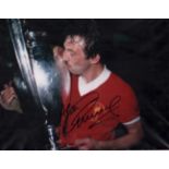 Alan Kennedy autographed football photo. Stunning high quality colour 16x12 inches photograph