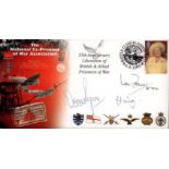 Ian Fraser, Vera Lynn and Earl Haig signed cover. 2000 National Ex-Prisoner of War first day cover