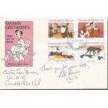 Lisa Ratcliffe voice Anita 101 Dalmations and Betty Lou Gerson as the voice of Cruella signed 1988