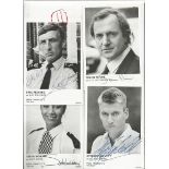 The Bill TV Series signed collection. Nice batch of autographed postcards from the long running