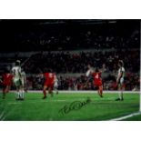 Tommy Smith autographed football photo. Stunning high quality colour 16x12 inches photograph
