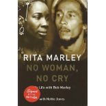 Rita Marley - No Woman, No Cry - My life with Bob Marley hardback book signed by Rita Marley on