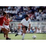 Peter Beardsley World Cup 1986 autographed photo. Stunning, high quality colour 16x12 inches