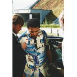 - Muhammad Ali signed 12 x 8 colour photo. More recent image showing signs of ill health. Good