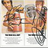 The Who signed CD. CD for the album The Who Sell Out by The Who. Signed on the inlay inside by