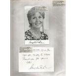 Mixed Autograph Collection 5. Large folder containing well over 20 autographed items. Part of a vast