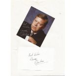 Mixed Autograph Collection 9. Large folder containing well over 45 autographed items. Part of a vast