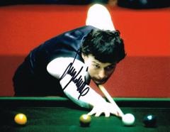 Jimmy White Signed Snooker Legend 12 X 8 Good condition. All signed items come with Certificate of