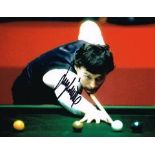 Jimmy White Signed Snooker Legend 12 X 8 Good condition. All signed items come with Certificate of