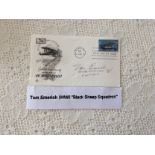 Tom Emerich Signed FDC Golden Anniversary of the US Air Mail Service 15 May 1968. Black Sheep