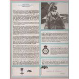 Major General Richard Rohmer DFC RCAF.  Signature on Canadian Combat Pilot's Profile Collection.