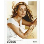 Louise Redknapp signed 10 x 8 inch colour photo of the music star. She was a member of Eternal, an