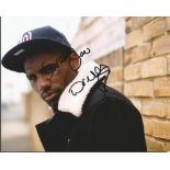 Wretch 32 signed 10 x 8 inch colour music photo. Jermaine Scott Sinclair better known by his stage
