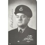 Hamish Mahaddie signed 6 x 4 b/w photo Pathfinders bomber ace WW2 Good condition. All signed items
