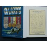 Men Behind The Medals Book Signed 20 DFC/DFM RAF WW2 Aircrew. Men Behind The Medals by Air Commodore