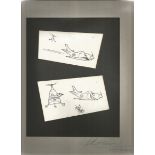 Aviation Memorabilia Collection. Three items of aviation interest. Consists of mounted airpics