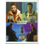 Christian Simpson signed Star Wars colour montage photoGood condition. All signed items come with