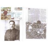 BRIGADIER JAMES MICHAEL 'MAD MIKE' CALVERT DSO WWII series FDC ' Victory Over Japan' originally