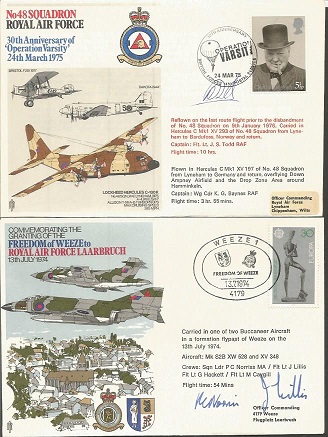 Assorted RAF Covers Collection. A real mixed bag of special signed covers, pilot signed covers and - Image 4 of 6