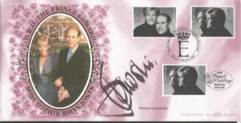 Tomasz Starzewski signed cover. 1999 Benham Royal Wedding of Sophie and Edward cover signed by