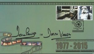 Star Wars Dave Prowse autographed set of four covers. Four covers bearing the years 1977 - 2015.