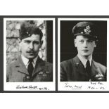 Battle of Britain Veterans Autographed Photo Collection. A full set of 50 autographed photographs of