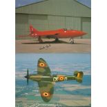 Vintage Aviation Photographs and Stickers Collection. Folder containing some lovely vintage items