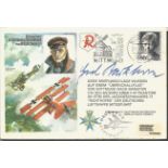 Gerd Barkhorn signed cover. Hans Rossbach variation of the Von Richtofen Historic Aviator cover,