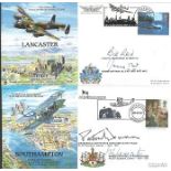 RAF Planes and Places Cover Collection. Full set of special signed Planes and Places cover, housed